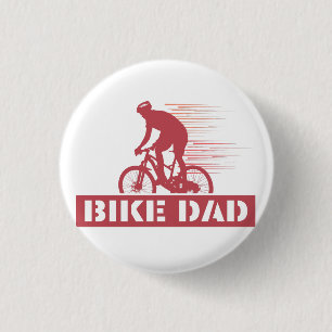 Badge Rond 2,50 Cm Bike Papa