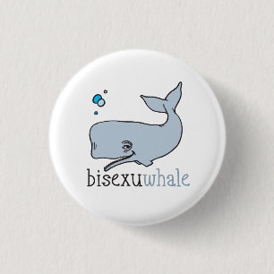 BADGE ROND 2,50 CM BISEXUWHALE