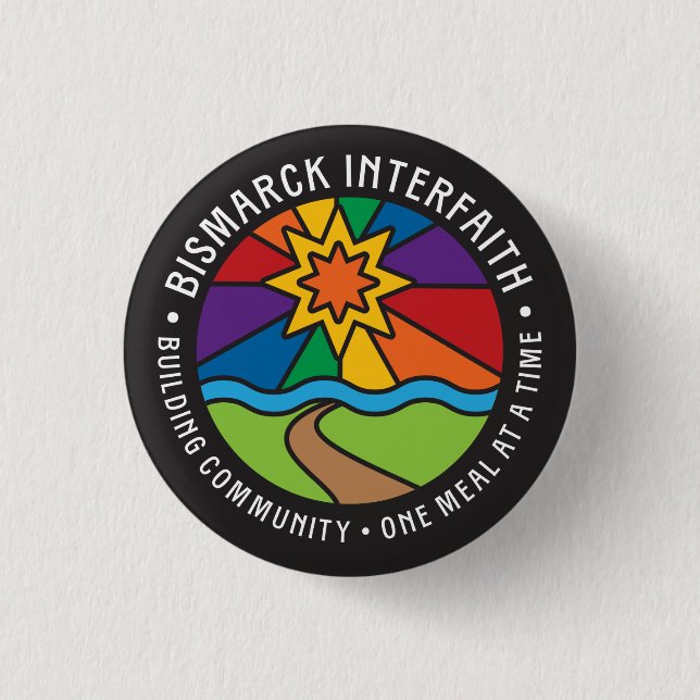 Badge Rond 2,50 Cm Bismarck interconfessionnel (Devant)