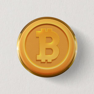 Badge Rond 2,50 Cm Bitcoin Logo HODL BTC Crypto Cryptomonnaie Keycha