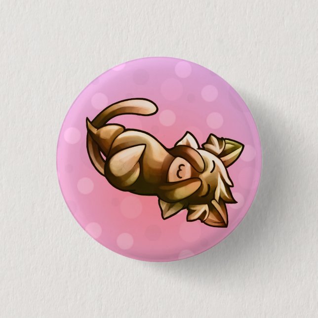 Badge Rond 2,50 Cm BittyKittyPeekaboo (Devant)