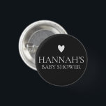 Badge Rond 2,50 Cm Black Gothique & Moody Baby Boy Douche pin invité<br><div class="desc">Découvrez le côté sombre et enchanteur des célébrations grâce à notre collection minimaliste Black Gothic et Moody Halloween Baby Shower Invitations, Signs, and Decor. Embrassez la saison éffrayante tout en célébrant l'arrivée imminente de votre petit avec ces designs incroyablement beaux. Plongez dans un univers au charme mystérieux et à l'élégance...</div>