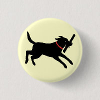 Black Labrador Retriever Running | Joyeux chien no