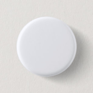 Badge Rond 2,50 Cm Blanc fantôme