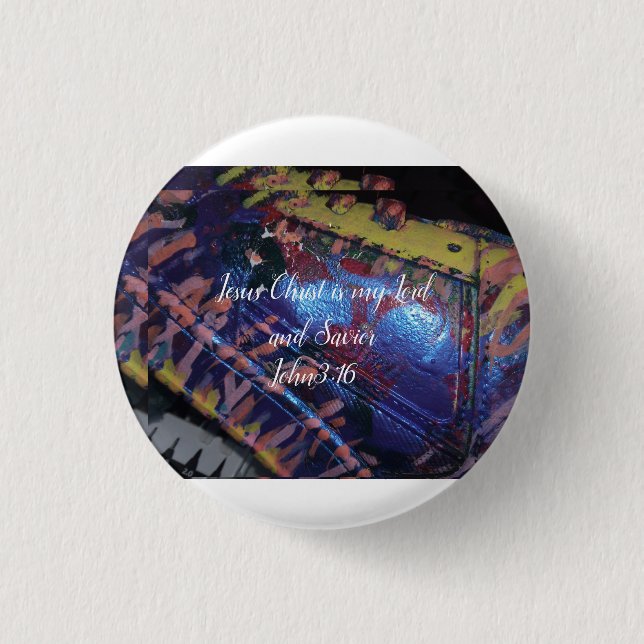 Badge Rond 2,50 Cm Blessing (Devant)