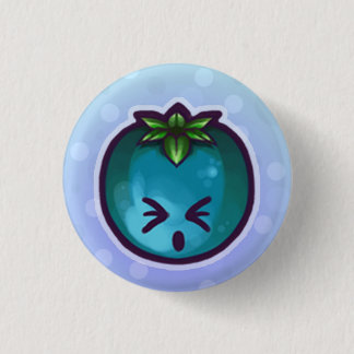 Badge Rond 2,50 Cm Blueberry>o<