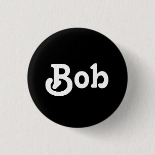 Badge Rond 2,50 Cm Bob bouton