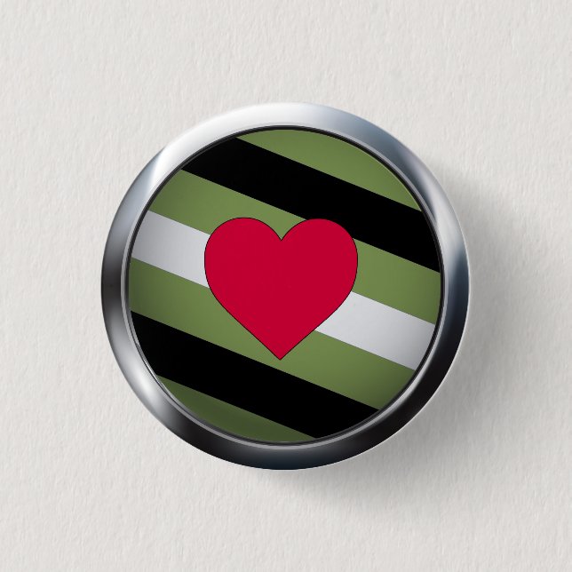 BADGE ROND 2,50 CM BOI PRIDE MEDALLION (Devant)