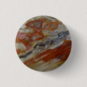 Badge Rond 2,50 Cm Bois pétrifié strié