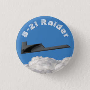 Badge Rond 2,50 Cm Bombe furtif B-21 Raider