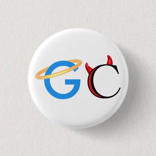 Badge Rond 2,50 Cm Bon bouton capitaliste