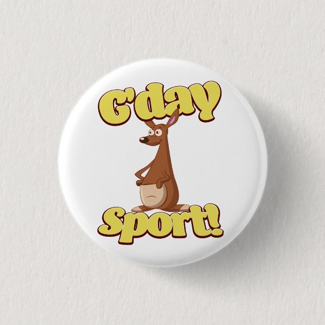 Badge Rond 2,50 Cm Bonjour Sport (Devant)