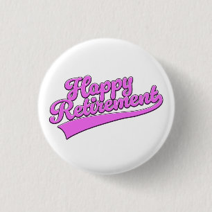Badge Rond 2,50 Cm Bonne retraite
