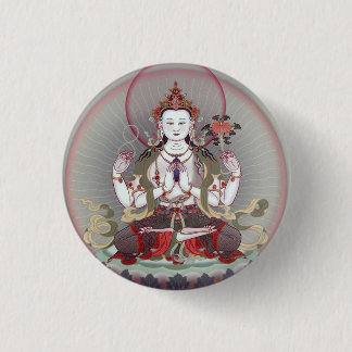 Badge Rond 2,50 Cm bouddha