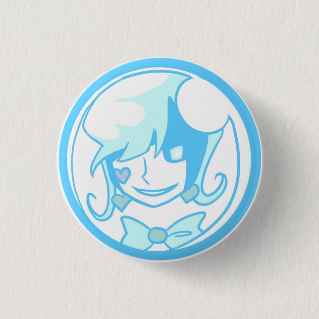 Badge Rond 2,50 Cm Boule de cristal (Devant)