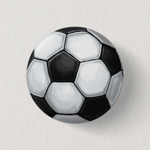 Badge Rond 2,50 Cm Boule de football