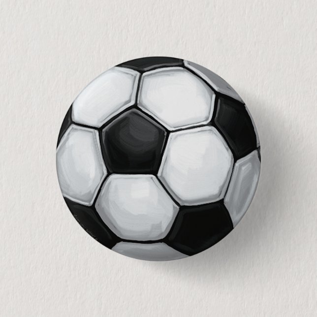 Badge Rond 2,50 Cm Boule de football (Devant)