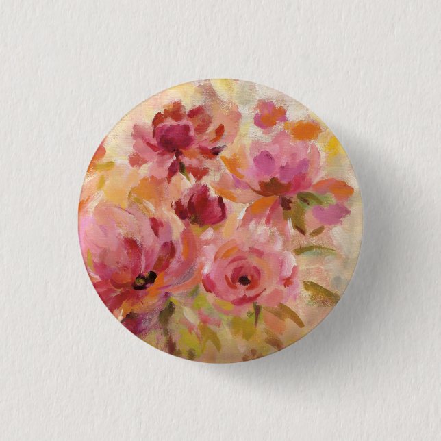 Badge Rond 2,50 Cm Bouquet des roses (Devant)