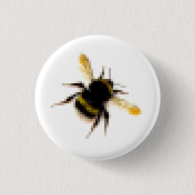 Badge Rond 2,50 Cm Bourdon. (Devant)