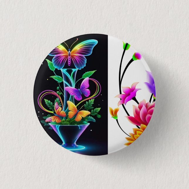 Badge Rond 2,50 Cm Bouteille (Devant)