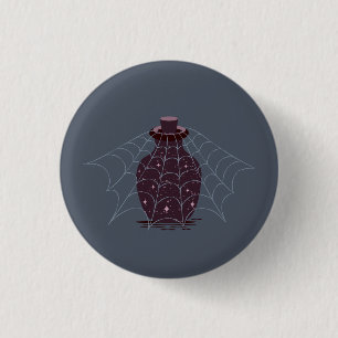 Badge Rond 2,50 Cm Bouteille de magie d'Halloween ensorcelante au cla