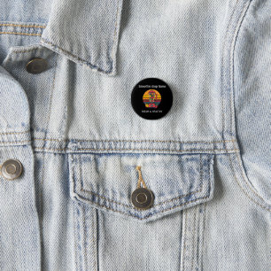 Badge Rond 2,50 Cm Boutique de smoothie aux fruits tropicaux rétro Ba