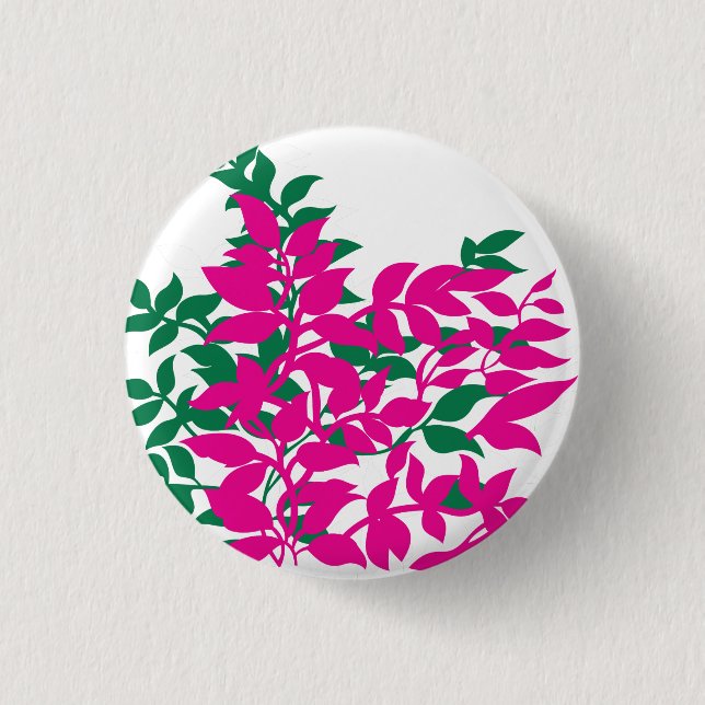 Badge Rond 2,50 Cm Bouton (Devant)