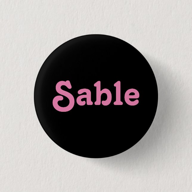 Badge Rond 2,50 Cm Bouton (Devant)