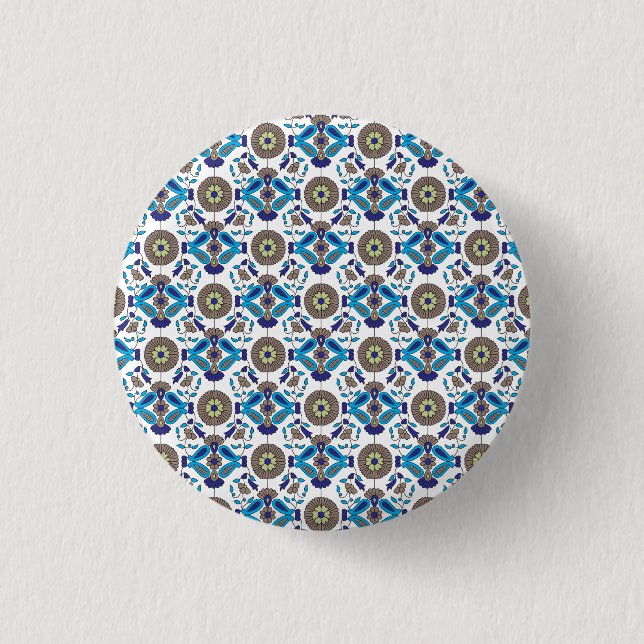 Badge Rond 2,50 Cm Bouton (Devant)