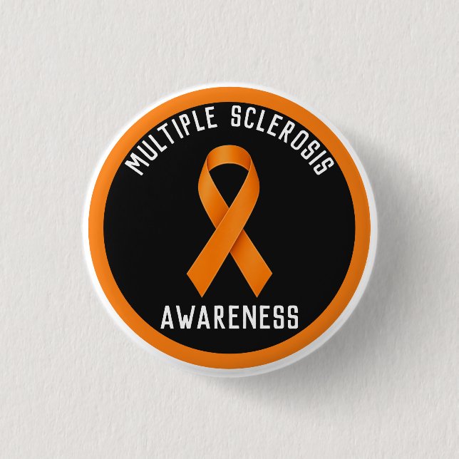 Badge Rond 2,50 Cm Bouton (Devant)