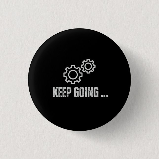 Badge Rond 2,50 Cm Bouton (Devant)