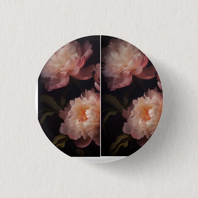 Badge Rond 2,50 Cm Bouton  (Devant)
