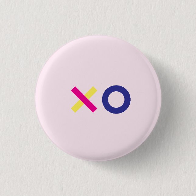 Badge Rond 2,50 Cm Bouton (Devant)
