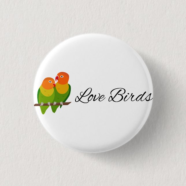 Badge Rond 2,50 Cm Bouton (Devant)