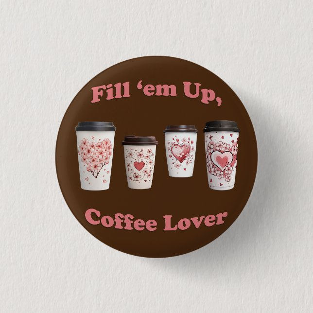 Badge Rond 2,50 Cm Bouton (Devant)