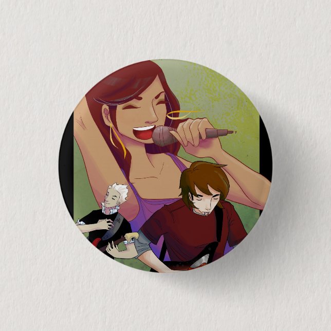 Badge Rond 2,50 Cm Bouton 1 de Sparkshooter - triangle (Devant)