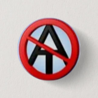 Badge Rond 2,50 Cm Bouton 2 d'Anti-Athée