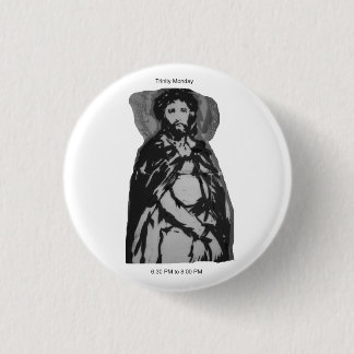 Badge Rond 2,50 Cm Bouton #2 de lundi de trinité