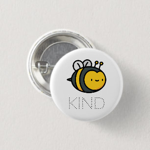 Badge Rond 2,50 Cm Bouton Abeille