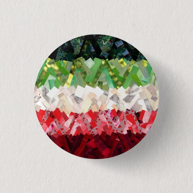 Badge Rond 2,50 Cm Bouton Abrosexuel (Devant)