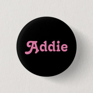 Badge Rond 2,50 Cm Bouton Addie