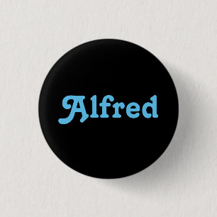 Badge Rond 2,50 Cm Bouton Alfred