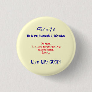 Badge Rond 2,50 Cm Bouton amusant de spiritualité inspirante