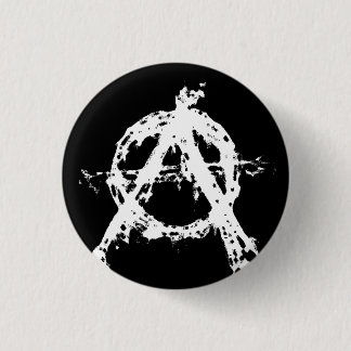 Badge Rond 2,50 Cm Bouton Anarchie