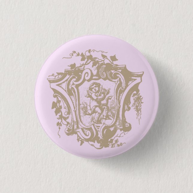 Badge Rond 2,50 Cm Bouton Angel Sing ~ (Devant)