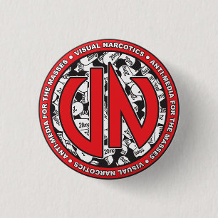 Badge Rond 2,50 Cm Bouton anonyme de navigation verticale