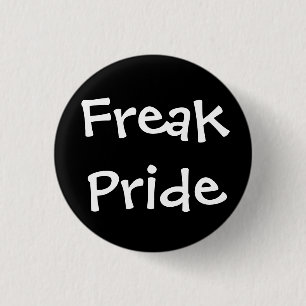Badge Rond 2,50 Cm Bouton anormal de fierté