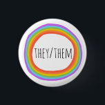 Badge Rond 2,50 Cm Bouton Arc-en-ciel coloré<br><div class="desc">Décorez votre tenue avec ce bouton d'art cool. Ça fait un grand cadeau ! Vous pouvez le customiser et ajouter du texte. Consultez ma boutique pour plus de couleurs et de motifs ! Faites-moi savoir si vous aimeriez quelque chose de personnalisé aussi.</div>