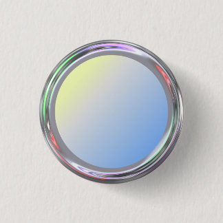 Badge Rond 2,50 Cm Bouton argenté pour le texte, logo, image