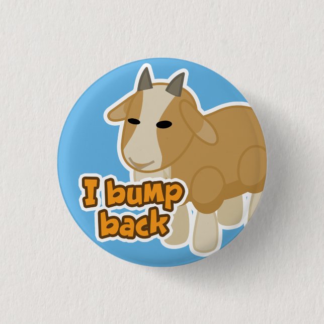 Badge Rond 2,50 Cm Bouton arrière de bosse (Devant)